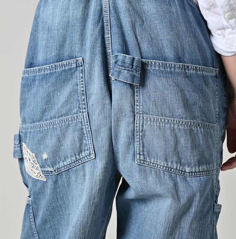 45R Mugihiko Denim 908 Overall – Master Finish “Race Lace”