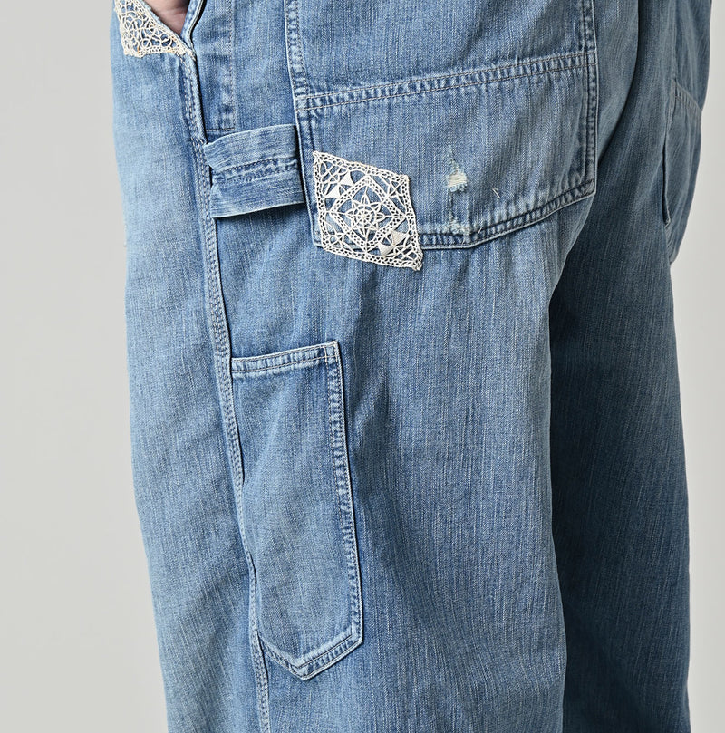 45R Mugihiko Denim 908 Overall – Master Finish “Race Lace”