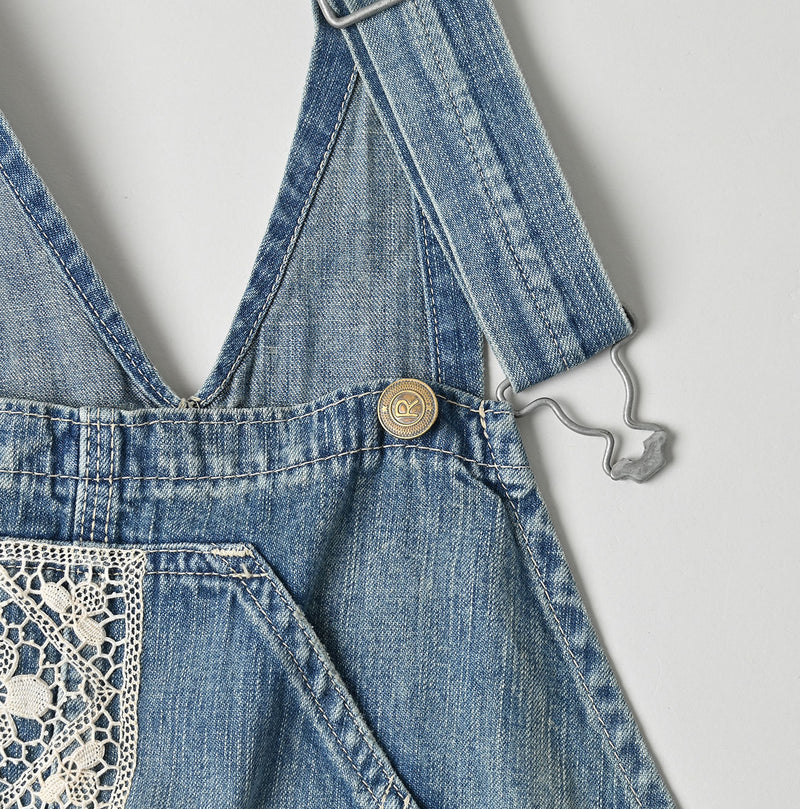 45R Mugihiko Denim 908 Overall – Master Finish “Race Lace”