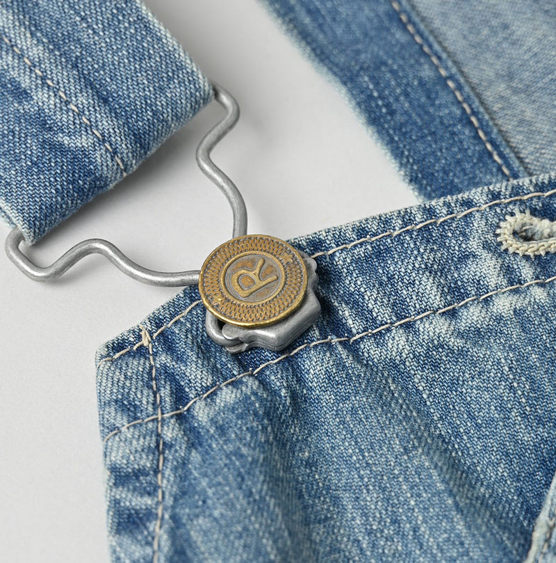 45R Mugihiko Denim 908 Overall – Master Finish “Race Lace”