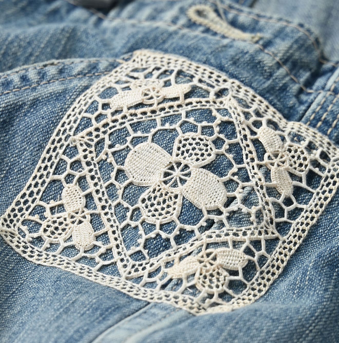 45R Mugihiko Denim 908 Overall – Master Finish “Race Lace”