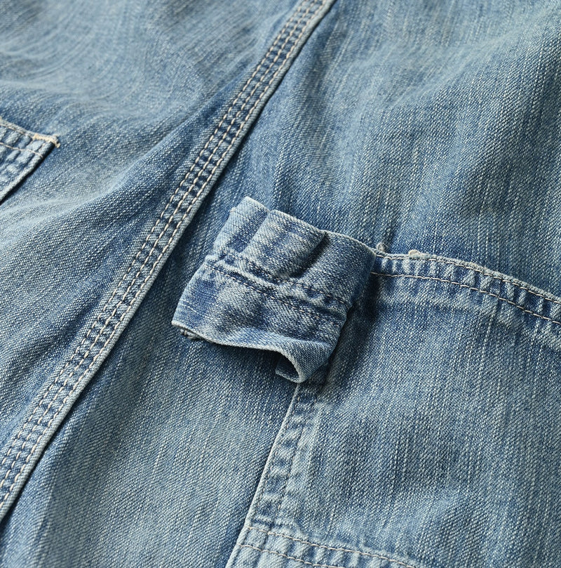 45R Mugihiko Denim 908 Overall – Master Finish “Race Lace”