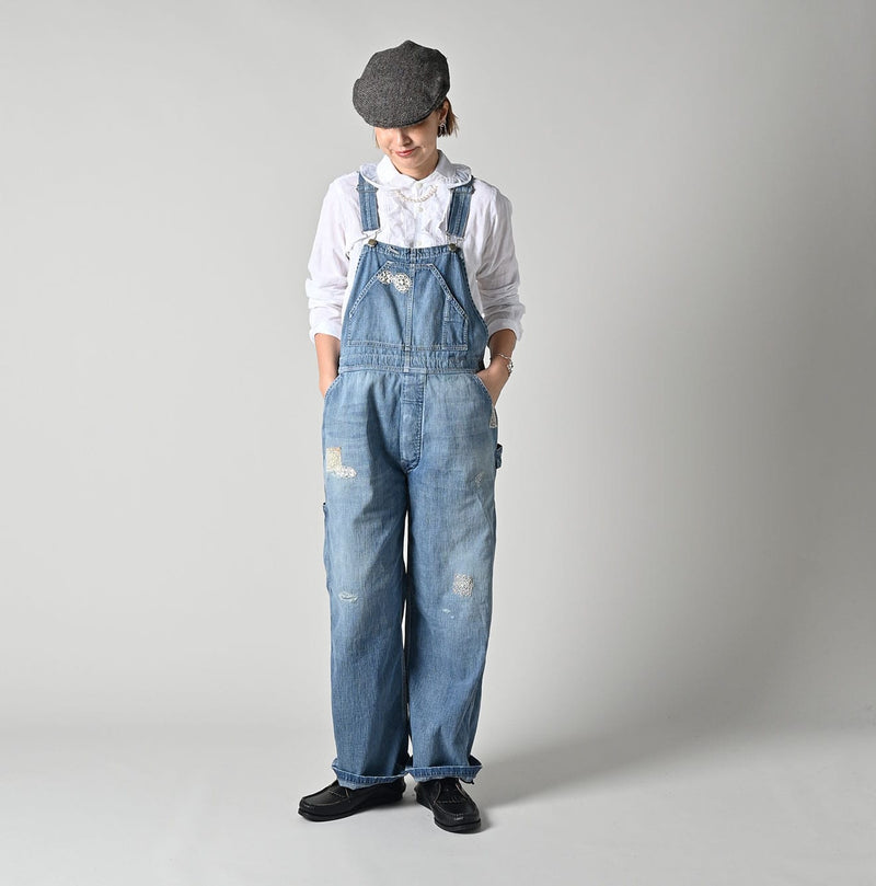 45R Mugihiko Denim 908 Overall – Master Finish “Race Lace”