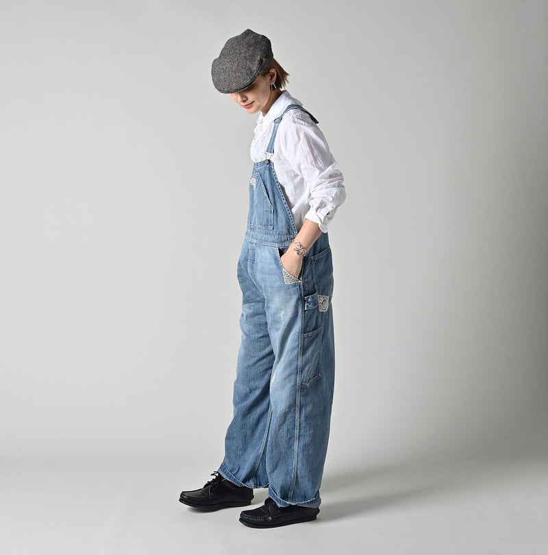 45R Mugihiko Denim 908 Overall – Master Finish “Race Lace”