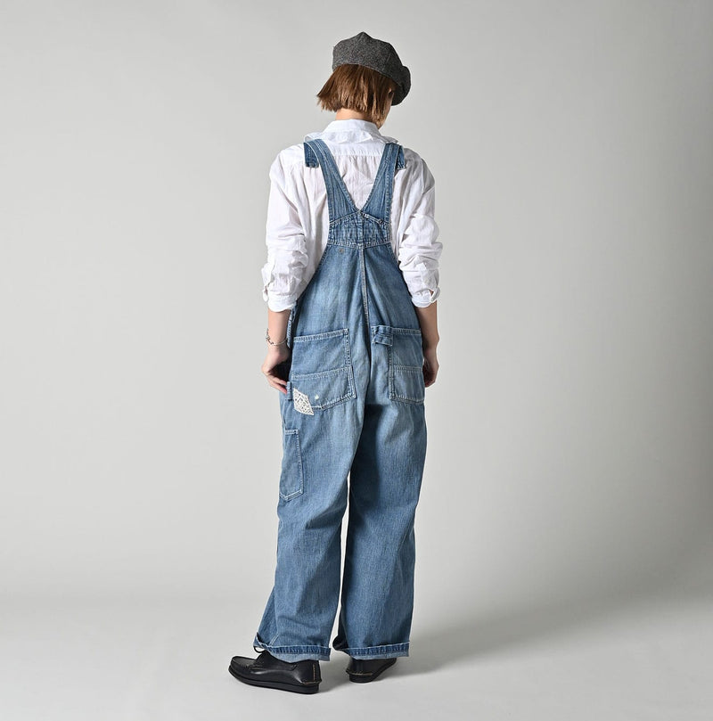 45R Mugihiko Denim 908 Overall – Master Finish “Race Lace”