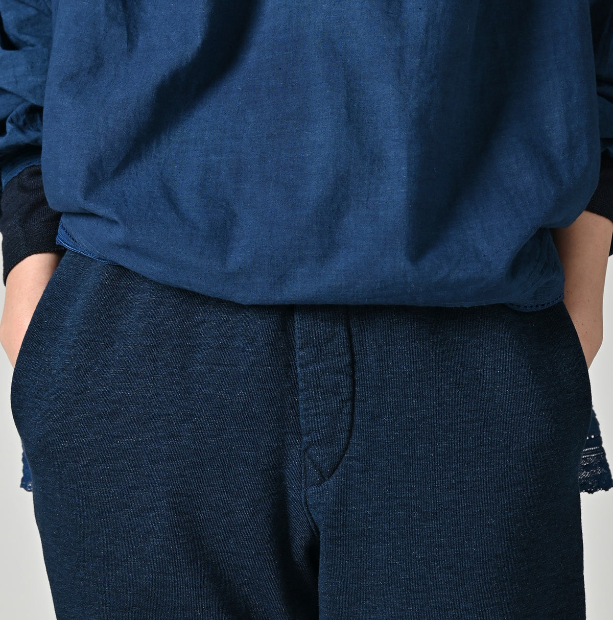 45R Indigo Heritage 908 Cotton Fleece Sweat Pants