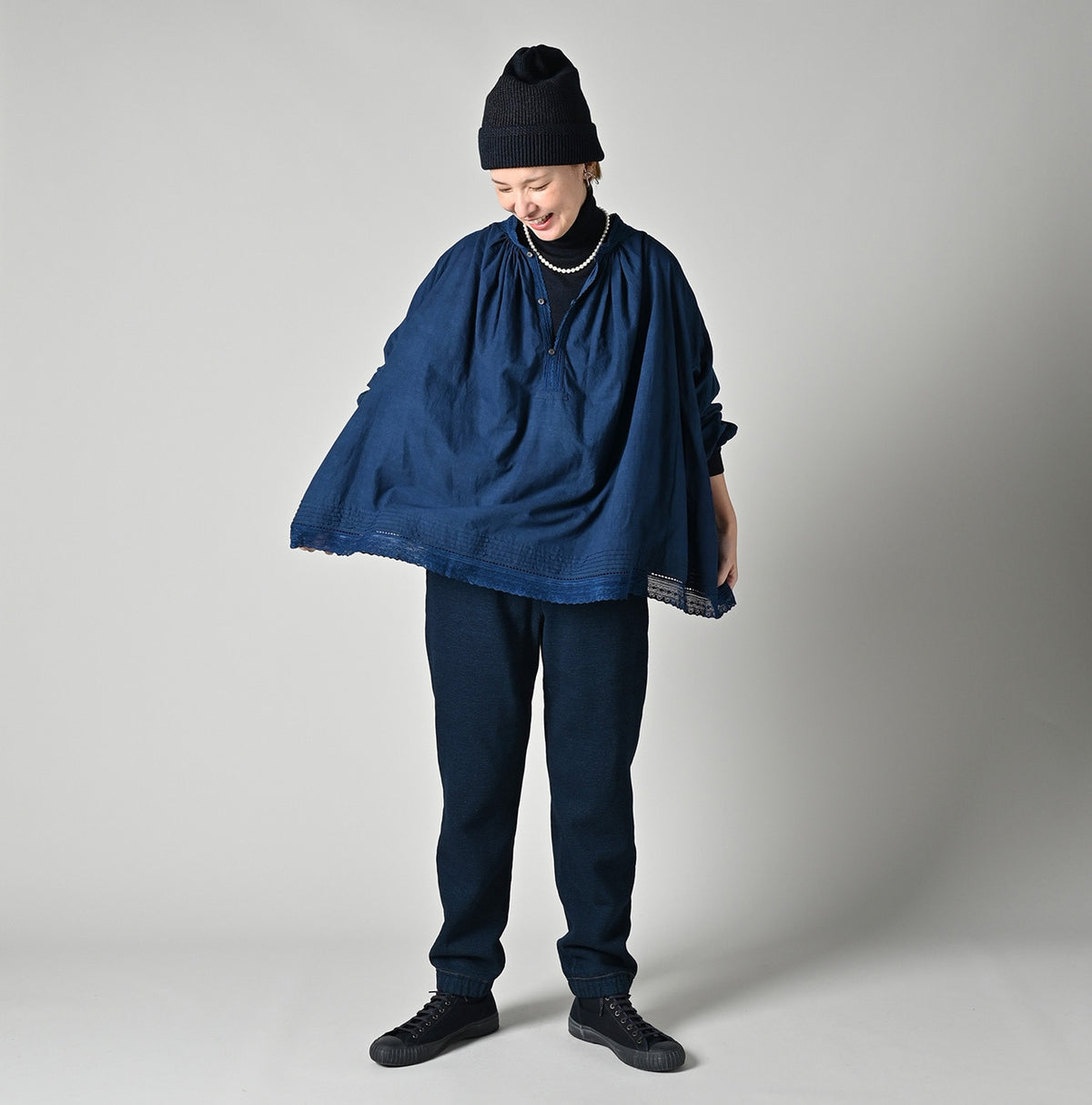 45R Indigo Heritage 908 Cotton Fleece Sweat Pants