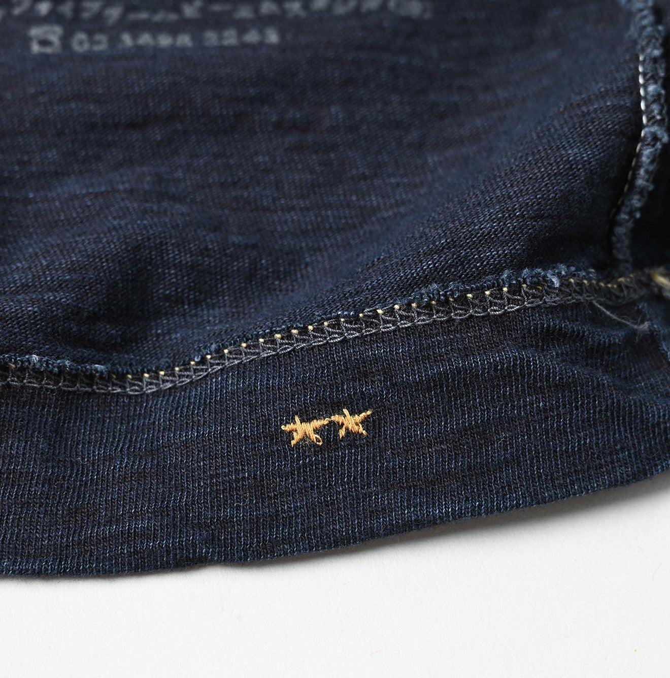 Indigo Sqaure T-shirt - 45R by 45rpm studio