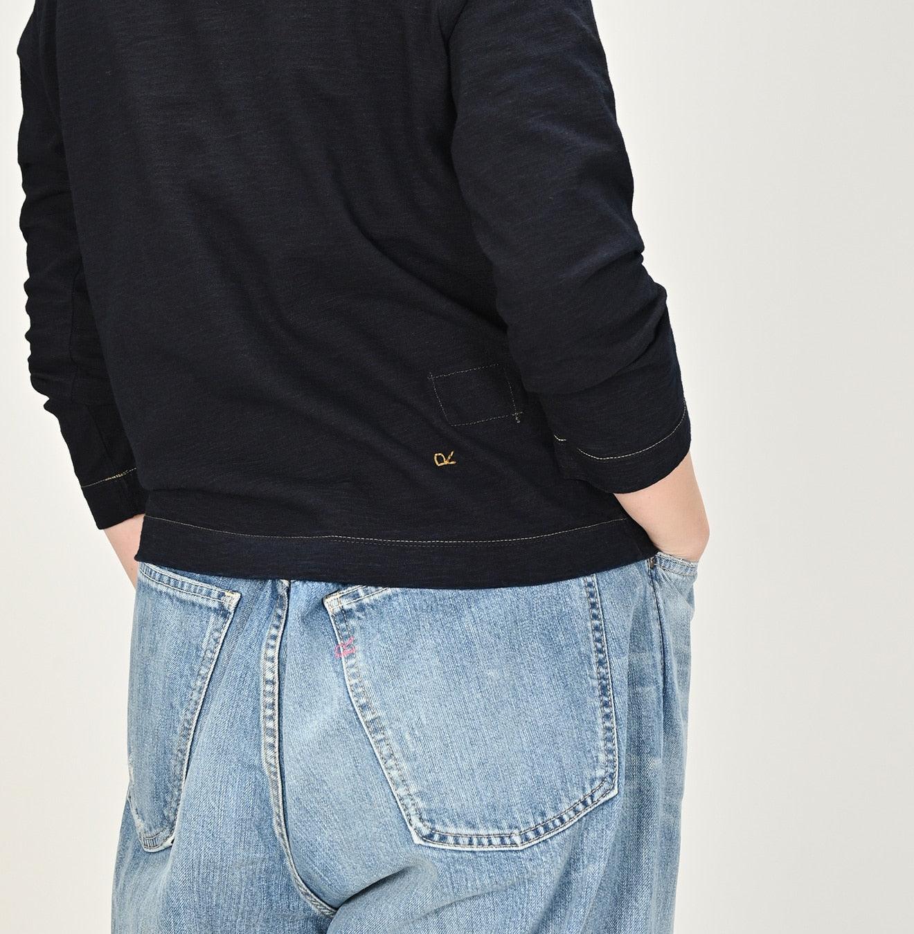 Indigo Sqaure T-shirt - 45R by 45rpm studio - Image 6