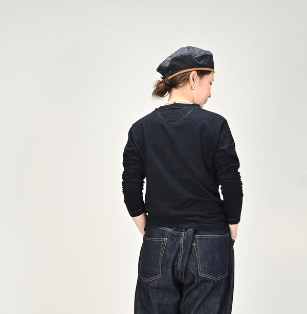 Indigo 45 Star 908 Long Sleeve T-shirt (Size 1) - 45R by 45rpm studio