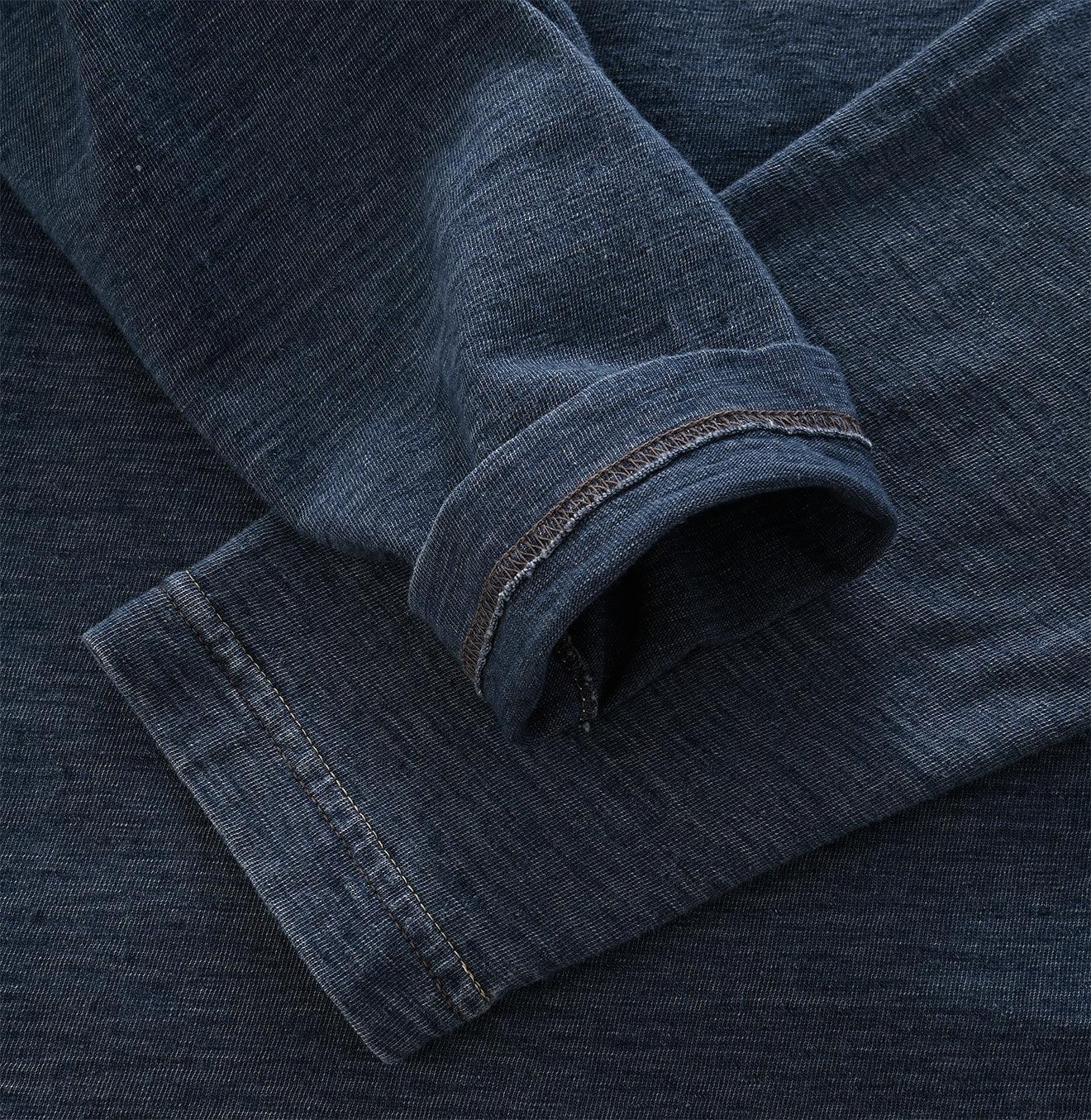 Indigo 908 45 Star Long Sleeve T-shirt - 45R by 45rpm studio - Image 10