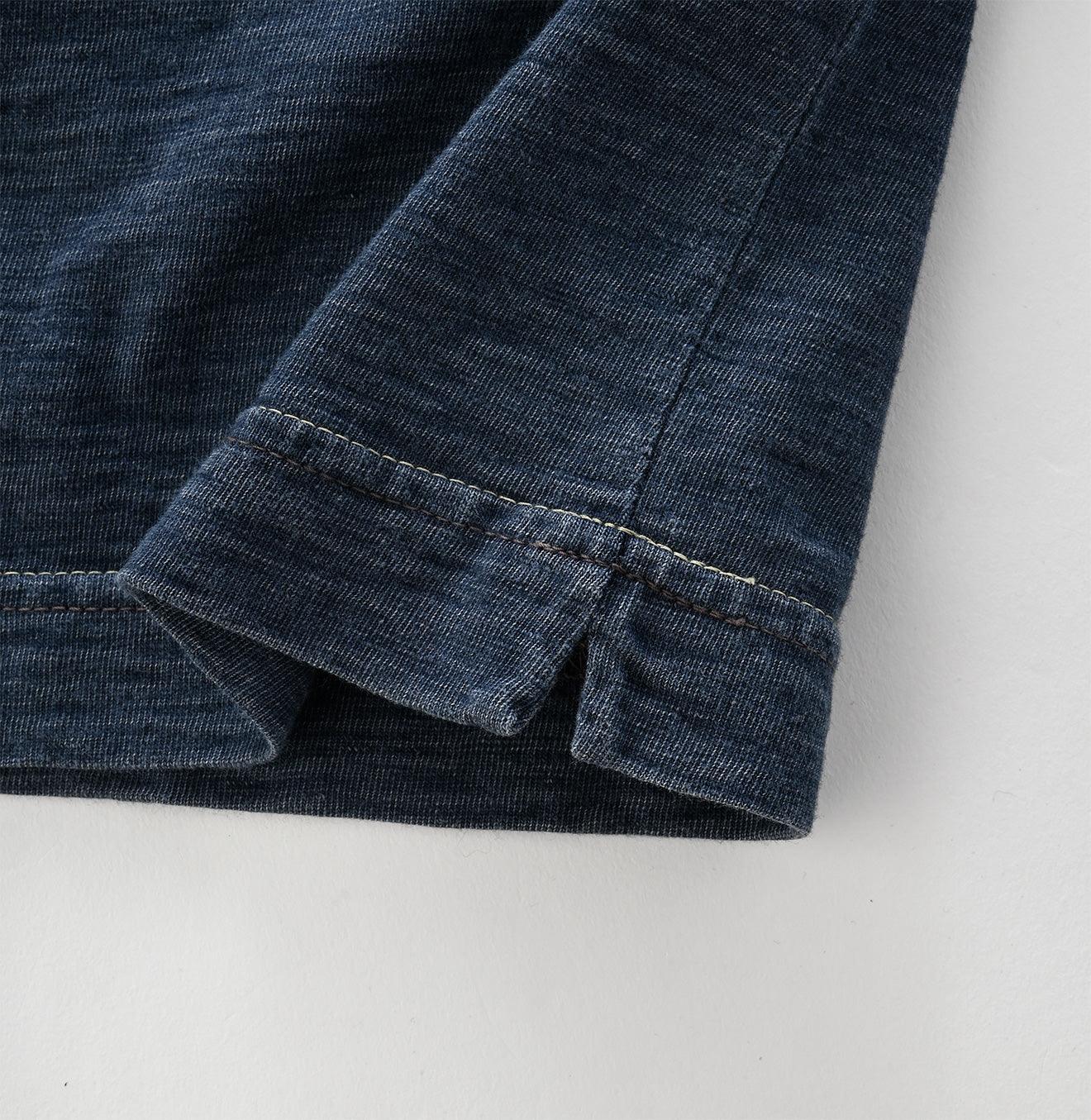 Indigo 908 45 Star Long Sleeve T-shirt - 45R by 45rpm studio - Image 11