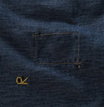 Indigo 908 45 Star Long Sleeve T-shirt - 45R by 45rpm studio