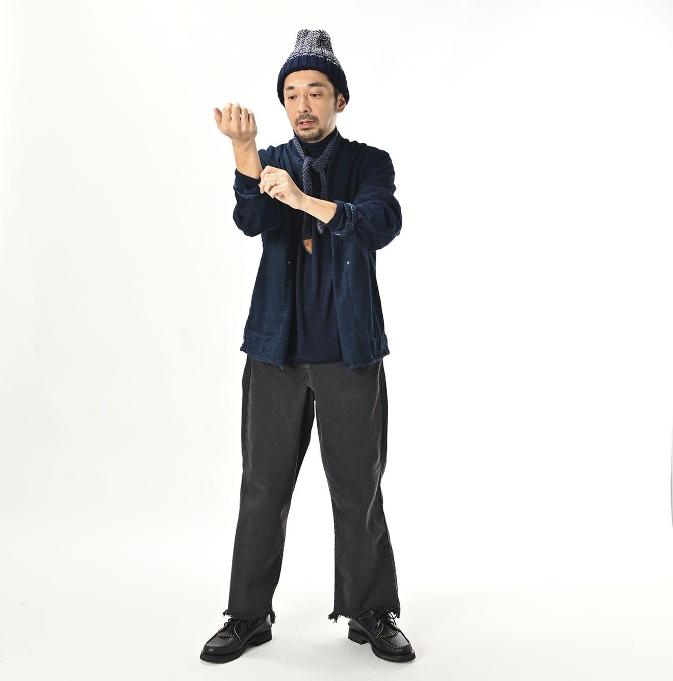 Indigo Dekoboko Tenjiku 908 Tyrolean Jacket - 45R by 45rpm studio - Image 3