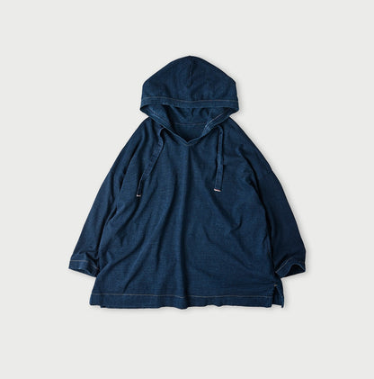 45R Indigo Dekoboko Tenjiku 908 Hoodie