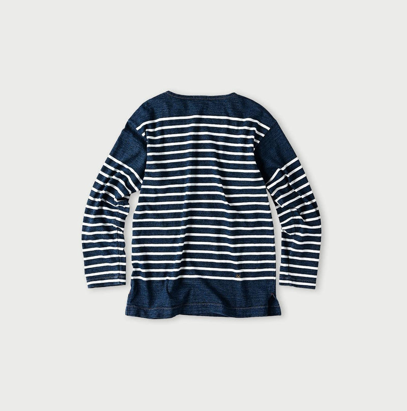 Indigo Basque 908 T-shirt (Size 2) - 45R by 45rpm studio