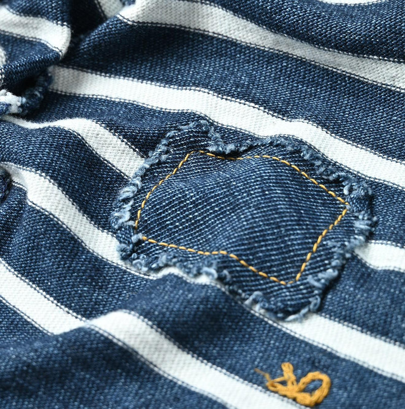 Indigo Basque 908 T-shirt (Size 2) - 45R by 45rpm studio