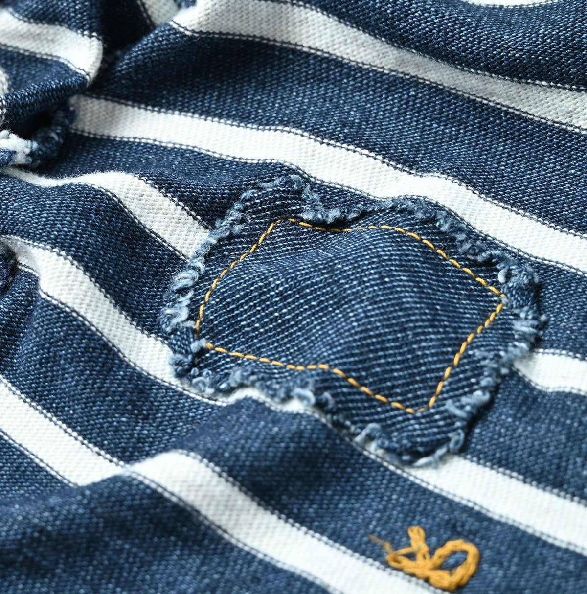 Indigo Basque 908 T-shirt (Size 2) - 45R by 45rpm studio