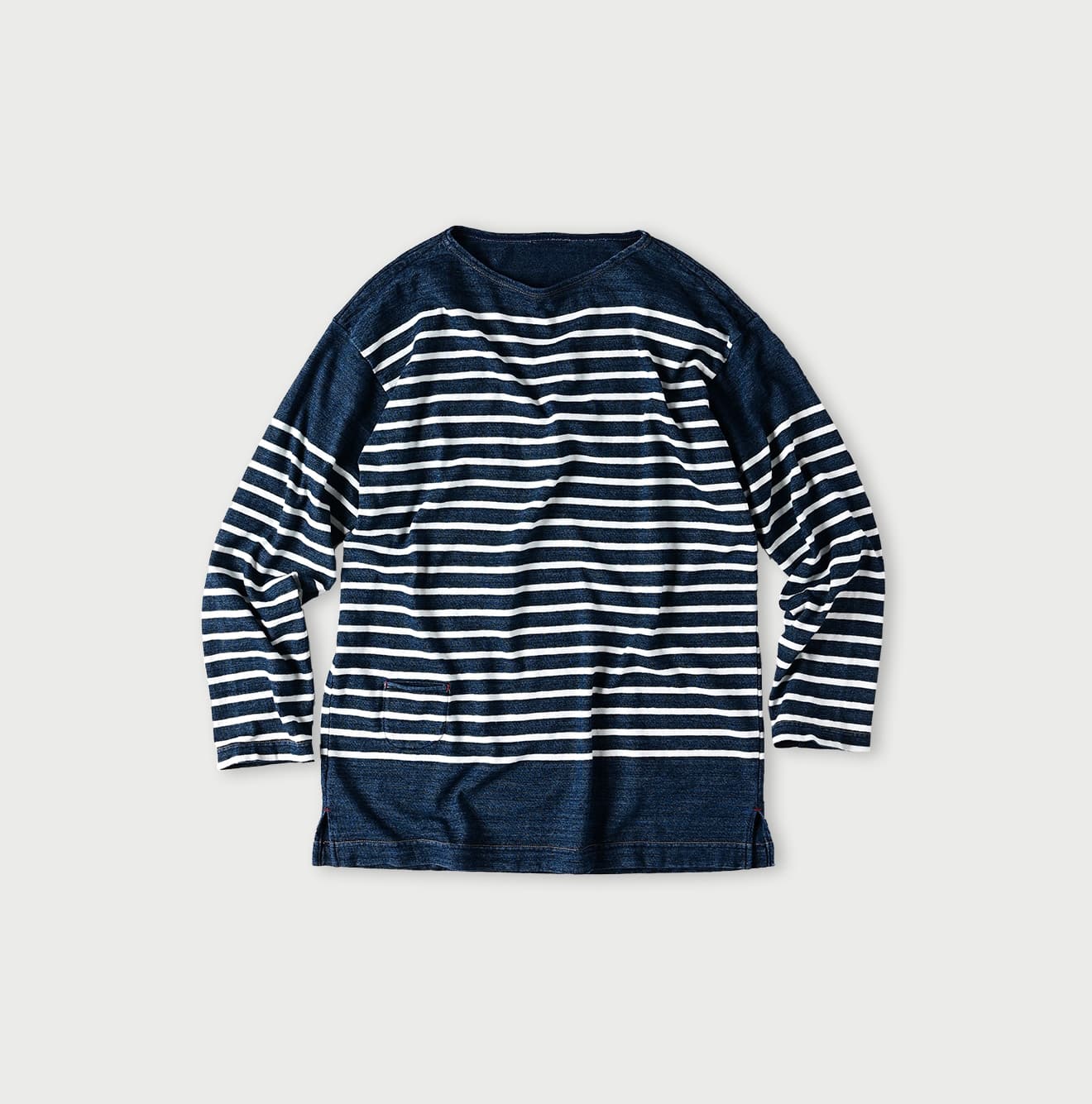 45R Indigo Basque 908 Shirt