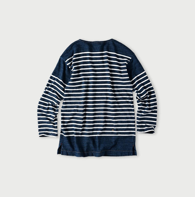 Indigo Basque 908 T-shirt (Size 3) - 45R by 45rpm studio