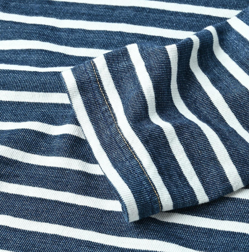 Indigo Basque 908 T-shirt (Size 3) - 45R by 45rpm studio