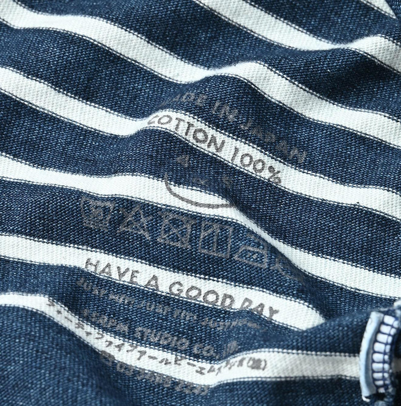 Indigo Basque 908 T-shirt (Size 3) - 45R by 45rpm studio