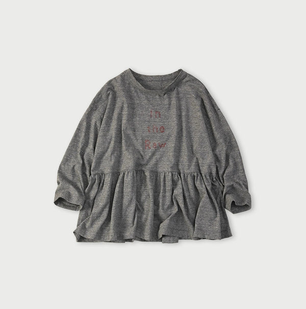 45R In the Raw Gathered Hime T-shirt (Top-dyed)