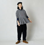 45R In the Raw Gathered Hime T-shirt (Top-dyed)