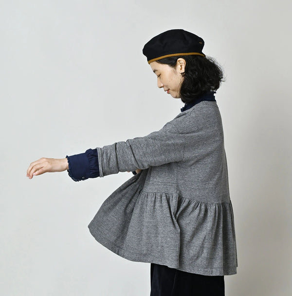 45R In the Raw Gathered Hime T-shirt (Top-dyed)