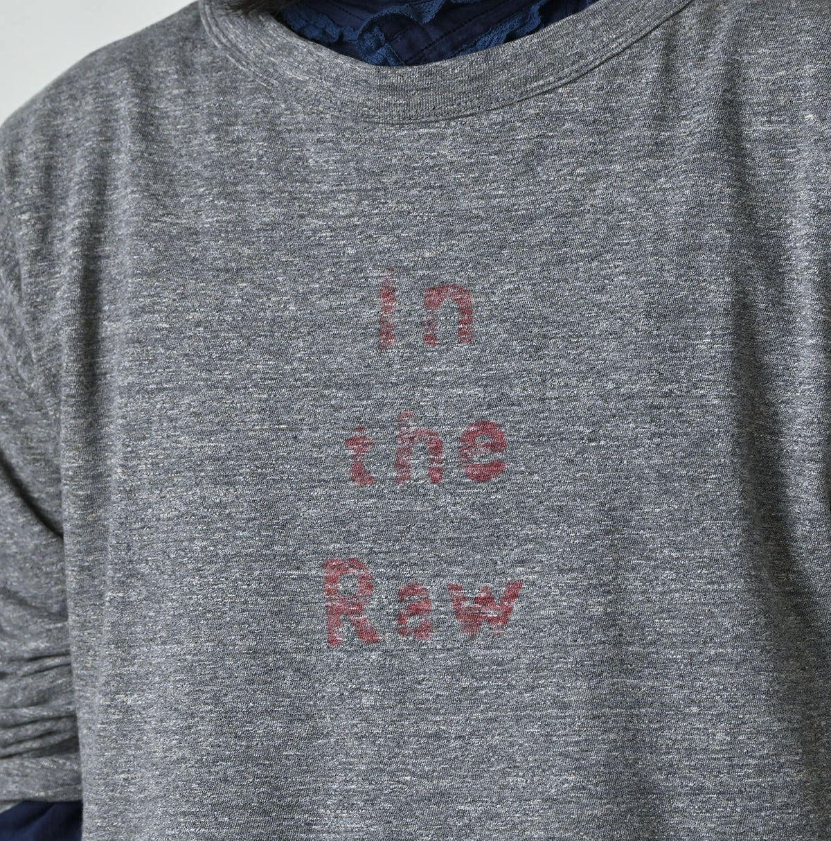 45R In the Raw Gathered Hime T-shirt (Top-dyed)