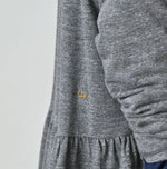 45R In the Raw Gathered Hime T-shirt (Top-dyed)