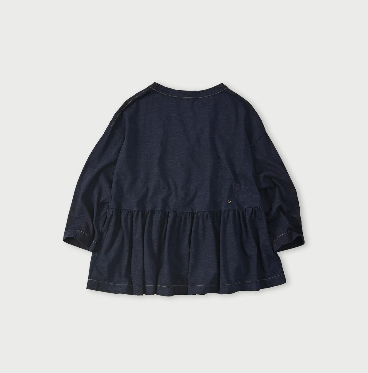 45R Indigo In the Raw Gathered Hime T-shirt