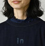 45R Indigo In the Raw Gathered Hime T-shirt