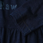 45R Indigo In the Raw Gathered Hime T-shirt