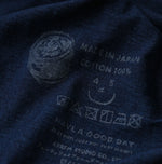 45R Indigo In the Raw Gathered Hime T-shirt