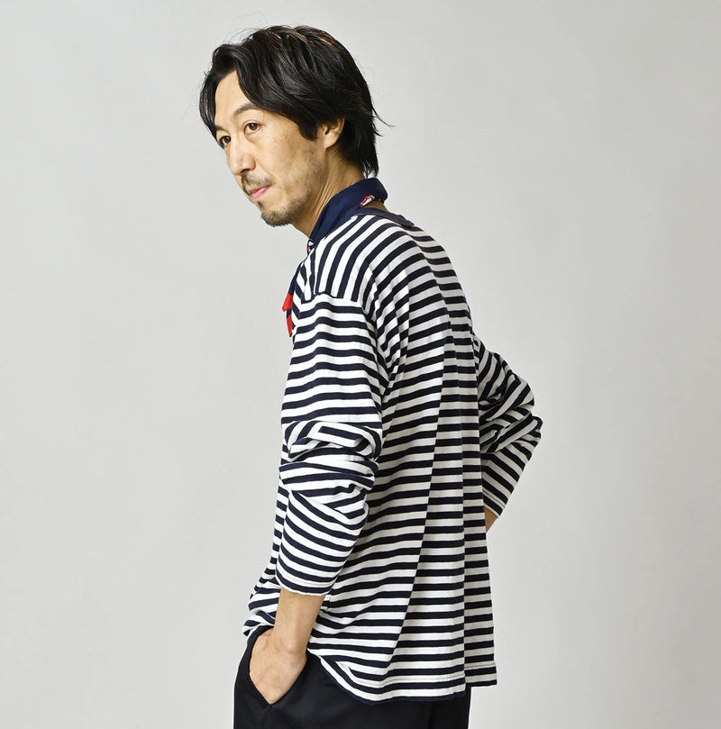 45R Stripe Umihiko Logo 908 T-shirt - Image 10