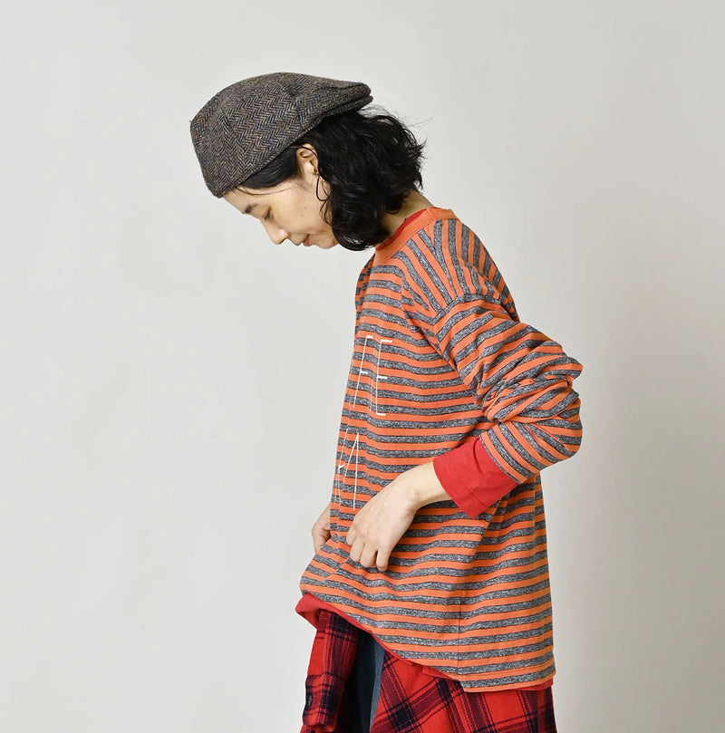 45R Stripe Umihiko Logo 908 T-shirt (Top-dyed) - Image 5