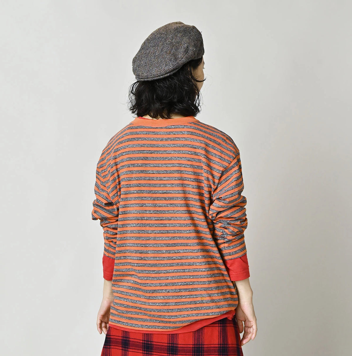 45R Stripe Umihiko Logo 908 T-shirt (Top-dyed)