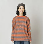 45R Stripe Umihiko Logo 908 T-shirt (Top-dyed)