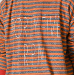 45R Stripe Umihiko Logo 908 T-shirt (Top-dyed)