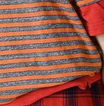 45R Stripe Umihiko Logo 908 T-shirt (Top-dyed)