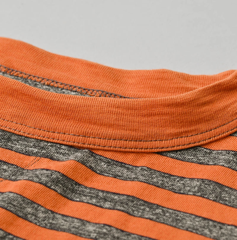 45R Stripe Umihiko Logo 908 T-shirt (Top-dyed) - Image 16