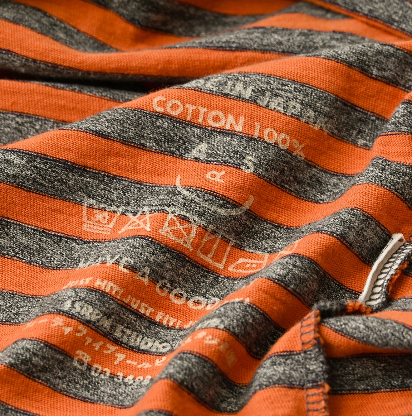 Stripe Umihiko Logo 908 T-shirt (Top-dyed) | 45R Official Online
