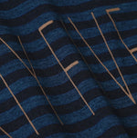 45R Indigo Stripe Umihiko Logo 908 T-shirt
