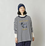 45R Stripe Big Slit Hiko Betouch Goaton T-shirt