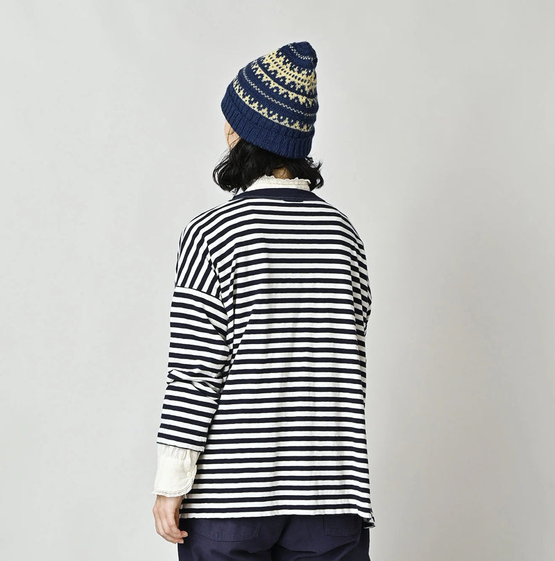 45R Stripe Big Slit Hiko Betouch Goaton T-shirt - Image 6