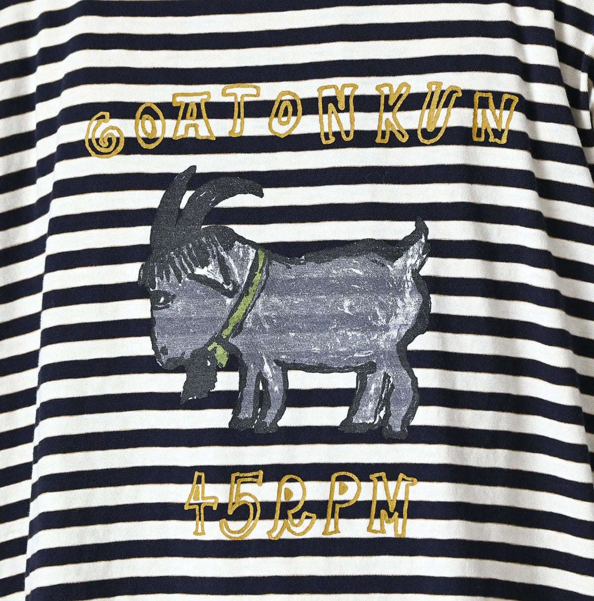 45R Stripe Big Slit Hiko Betouch Goaton T-shirt