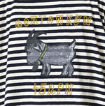 45R Stripe Big Slit Hiko Betouch Goaton T-shirt