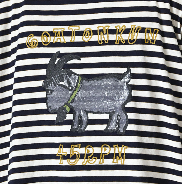 45R Stripe Big Slit Hiko Betouch Goaton T-shirt