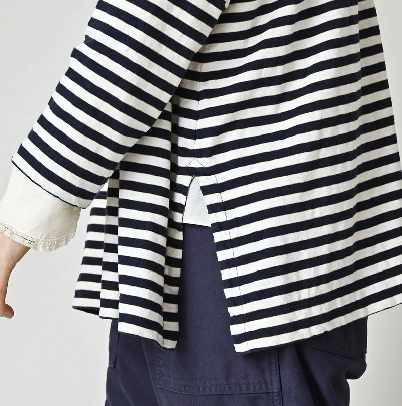 45R Stripe Big Slit Hiko Betouch Goaton T-shirt - Image 9